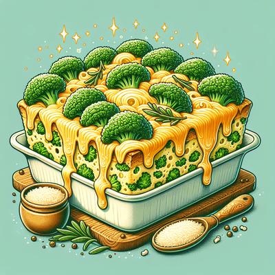 Image of Ruths Holiday Broccoli Cheese Casserole No Rice