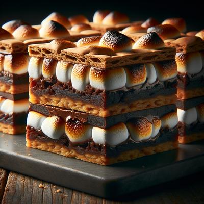 Image of S Mores Brownie Bars