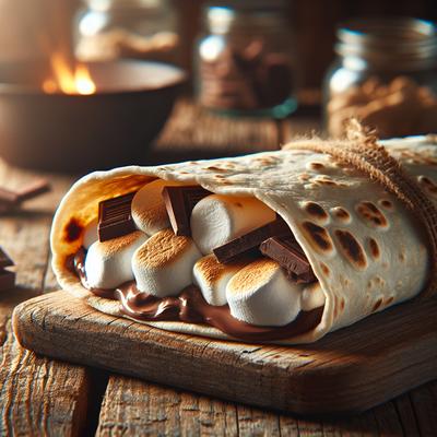 Image of S Mores in Tortillas