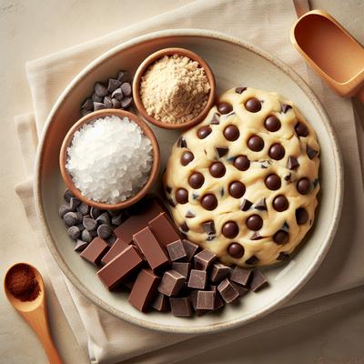 Image of Safe to Eat Raw Chocolate Chip Cookie Dough
