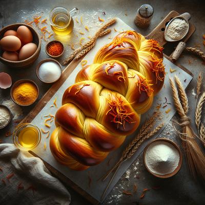 Image of Saffron Challah