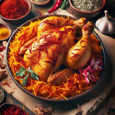 Image of Saffron Chicken Low Carb