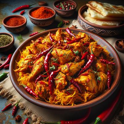 Image of Saffron Chili Chicken