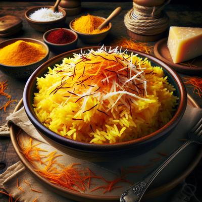 Image of Saffron Parmesan Rice