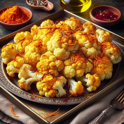 Image of Saffron Roasted Cauliflower