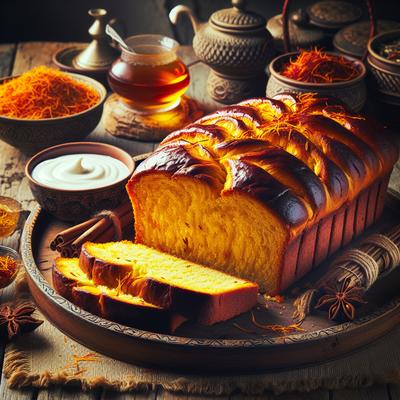 Image of Saffron Tea Bread