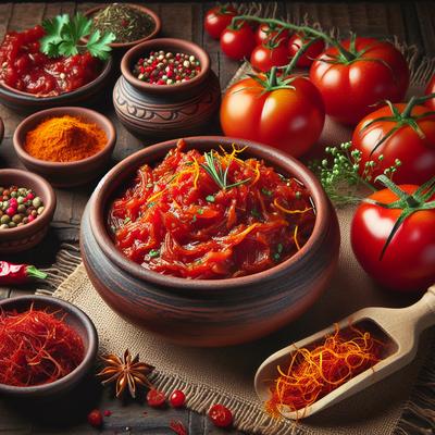 Image of Saffron Tomato Relish