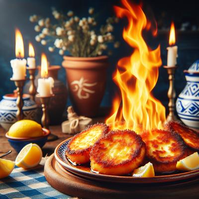 Image of Saganaki Flambe