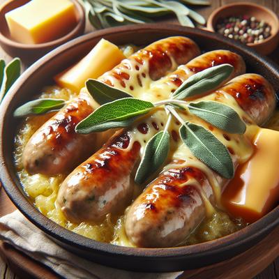 Image of Sage and Cheese Sausages