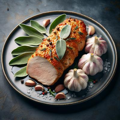 Image of Sage and Garlic Crusted Pork Tenderloin