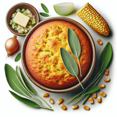 Image of Sage and Onion Cornbread
