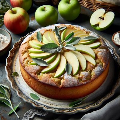 Image of Sage Apple Cake
