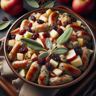Image of Sage Sausage Apple and Craisin Dressing