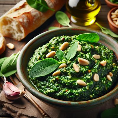 Image of Sage Spinach Pesto
