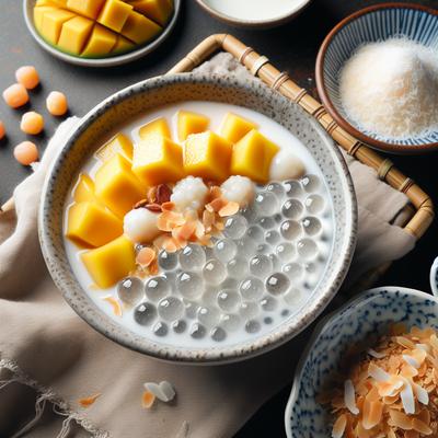 Image of Sago Pudding from Yum Cha