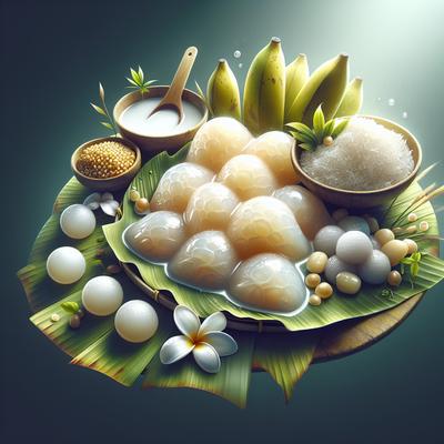 Image of Saksak Papuan Sweet Sago Dumpling
