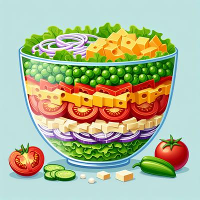 Image of Salad 7 Layer