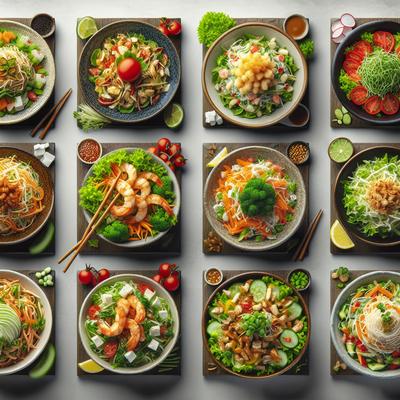 Image of Salad Asian Salad Crunchy Salad Tsunami Salad It's All Good