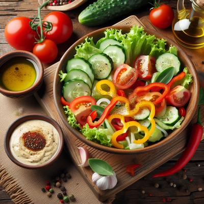 Image of Salad Dressing Mix and Dressing