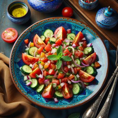 Image of Salad E Shirazi Tomato Cucumber Salad