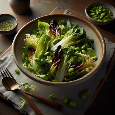 Image of Salad Escarole and Edamame
