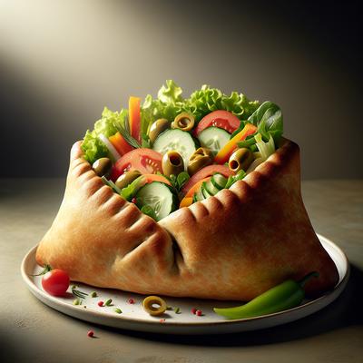 Image of Salad in a Pocket