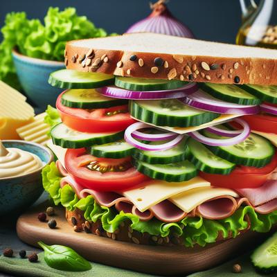 Image of Salad Sandwiches