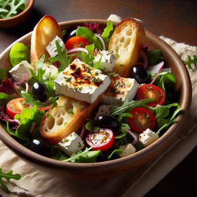 Image of Salade Au Chevre Goat Cheese Salad