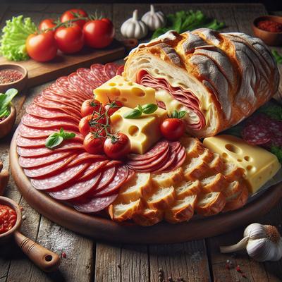 Image of Salami Cheese Bread