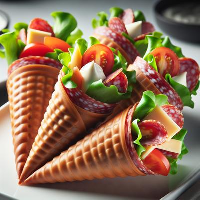 Image of Salami Cones