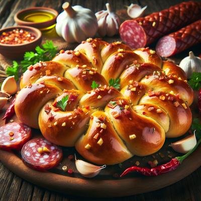 Image of Salami Garlic Knots