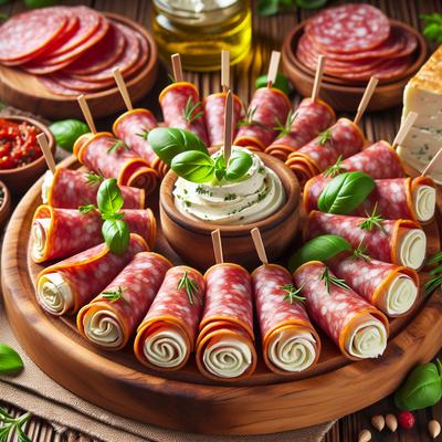 Image of Salami Roll Ups Appetizers