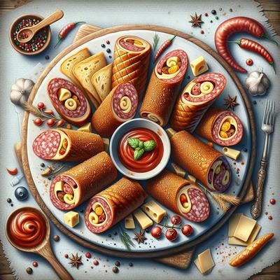 Image of Salami Rollups