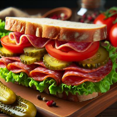 Image of Salami Sandwich