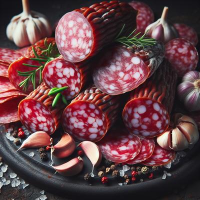 Image of Salami Triangles