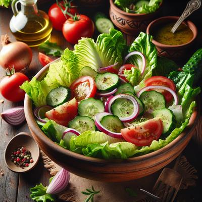 Image of Salata Marouli Romaine Lettuce Salad