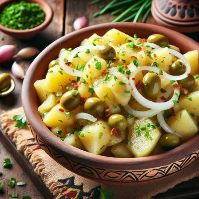 Image of Salatit Batata Tunisian Potato Salad