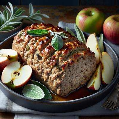 Image of Salisbury Ground Pork Meatloaf with Apple and Sage