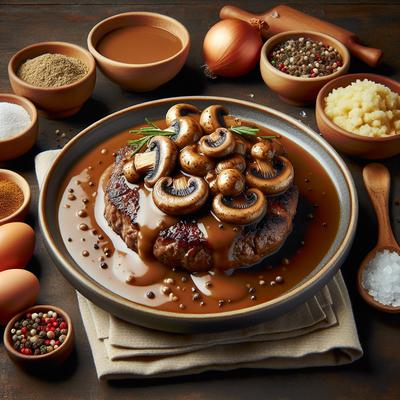 Image of Salisbury Steak with Mushroom Gravy
