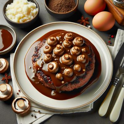 Image of Salisbury Steaks with Mushroom Gravy