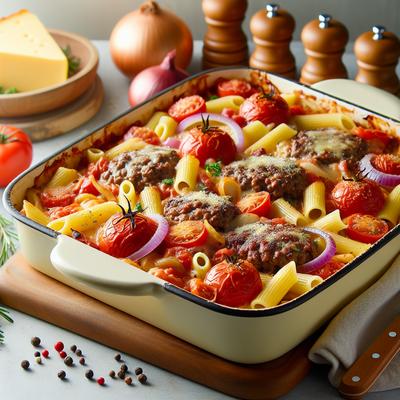 Image of Sallie's Hamburger Casserole