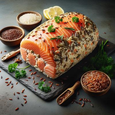 Image of Salmon and Brown Rice Loaf