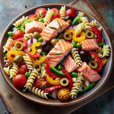 Image of Salmon and Pasta Salad