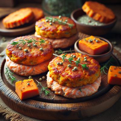 Image of Salmon and Sweet Potato Patties