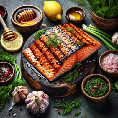 Image of Salmon Barbecue Marinade