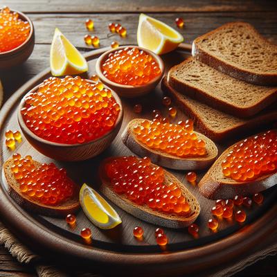 Image of Salmon Caviar Spread