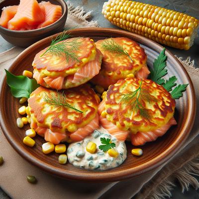 Image of Salmon Corn Cakes