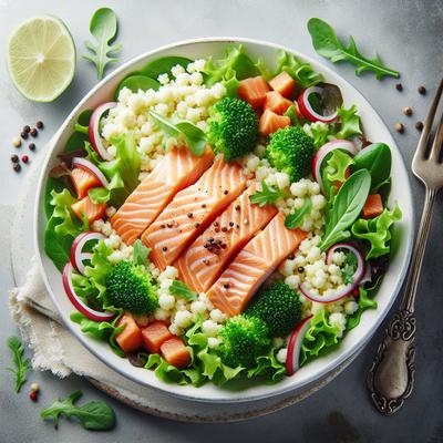 Image of Salmon Couscous Salad