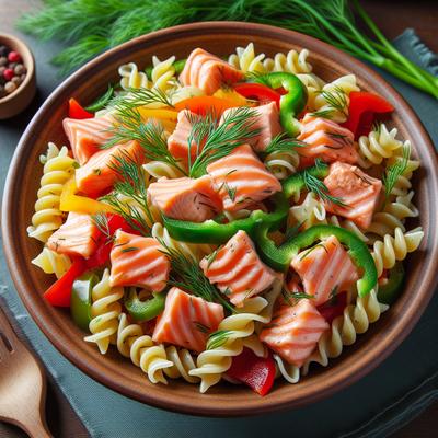 Image of Salmon Dill Pasta Salad