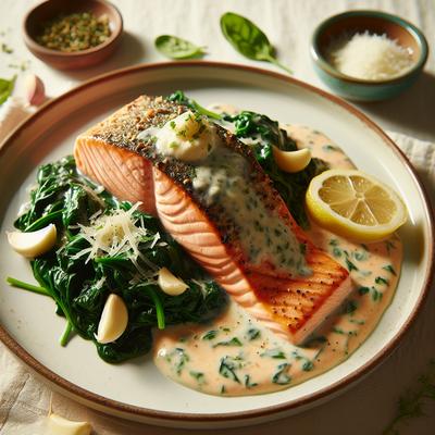 Image of Salmon Florentine